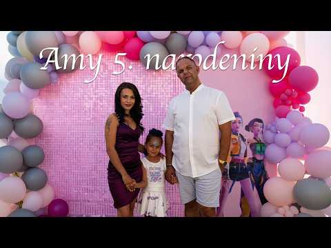 Amy oslava 5. narodenín